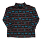 Northwest Blue Woman Fleece Mock Neck Sweatshirt - XLarge - 26" x 32"