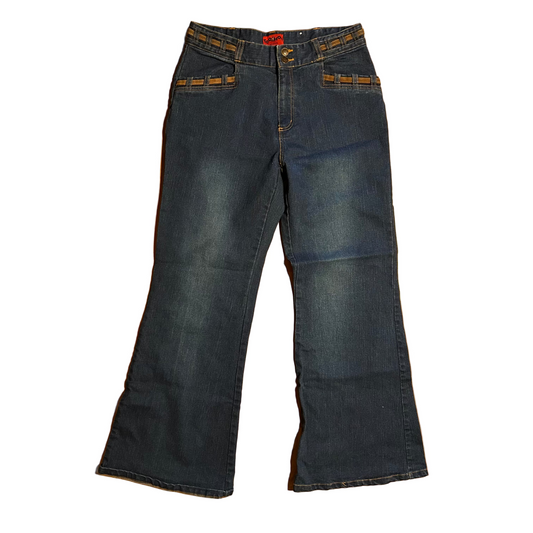 Too Hot Stretch Jeans Denim - Tagged 10 - 30" x 30"