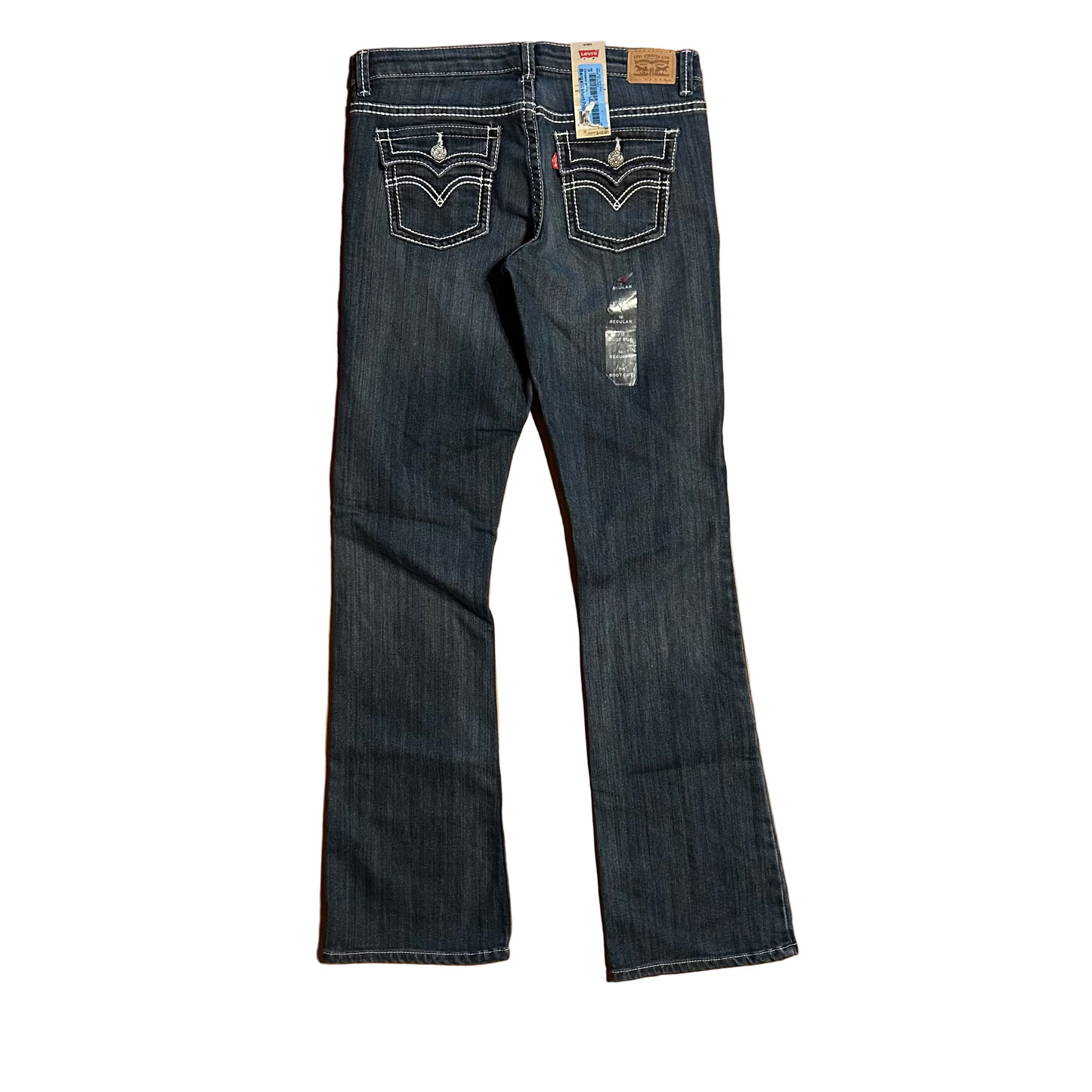 Brand New NWT DS Levi 715 Denim Jeans - Tagged 16 Reg - 28" x 30.5"