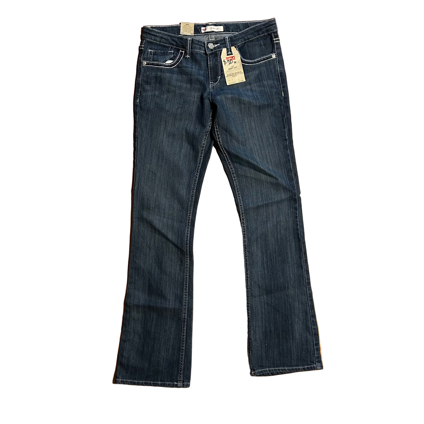 Brand New NWT DS Levi 715 Denim Jeans - Tagged 16 Reg - 28" x 30.5"