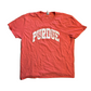 Pink Orange Purdue University Tshirt - Large - 23" x 29"