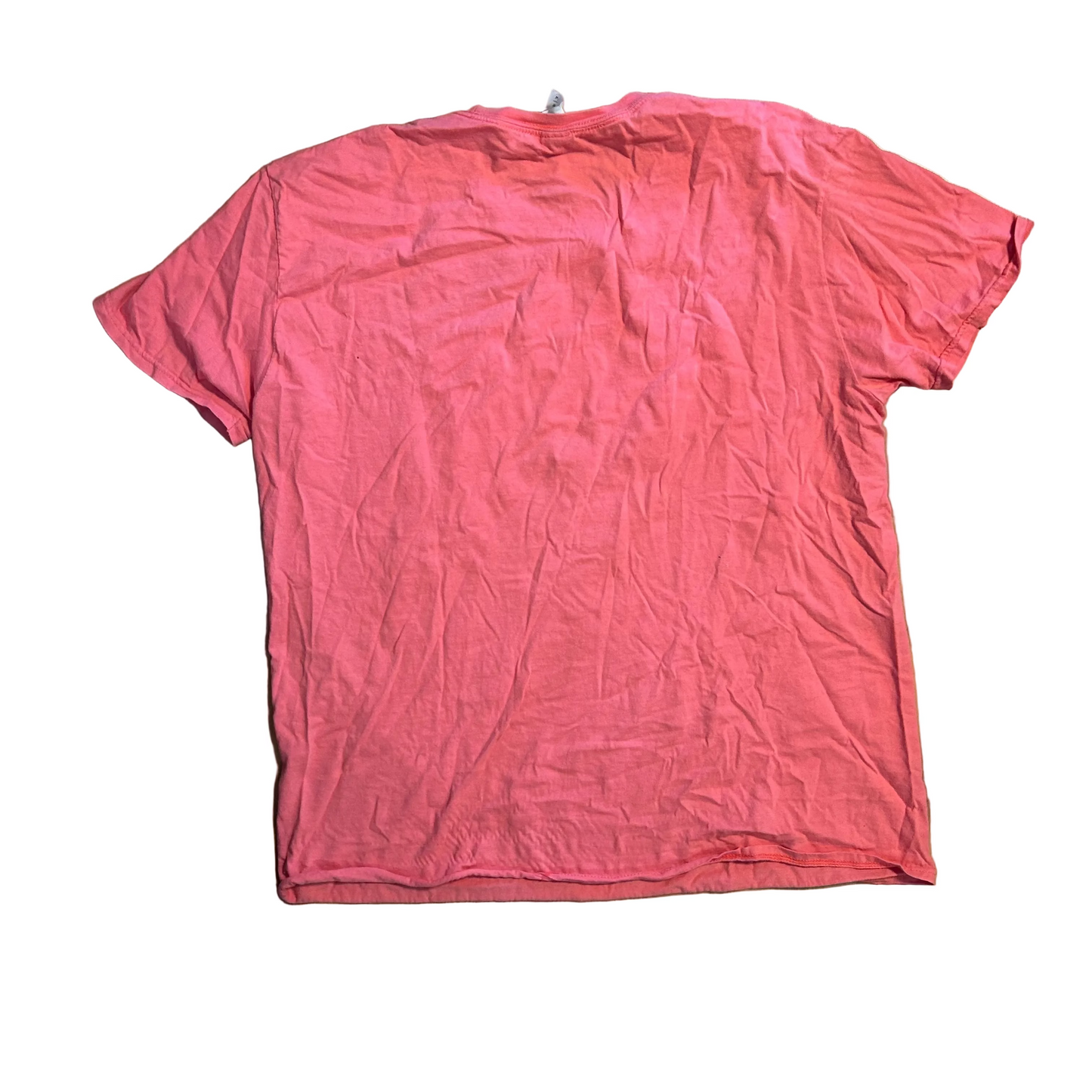 Pink Orange Purdue University Tshirt - Large - 23" x 29"