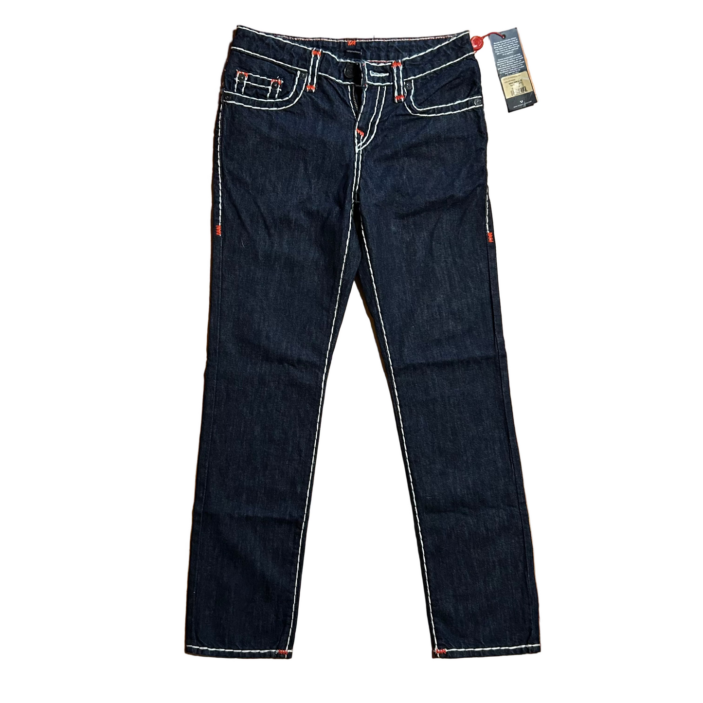 Brand New NWT DS True Religion Denim Jeans - Tagged 14 - 27" x 28"