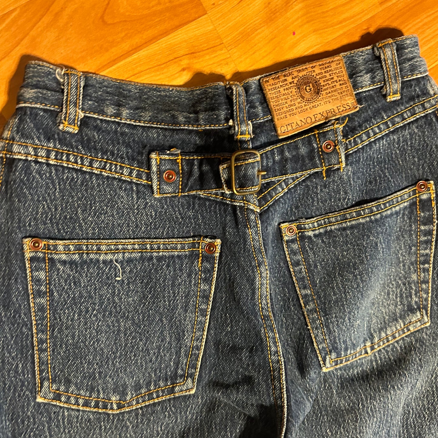 Gitano Express Denim Cinch Jeans - Tagged 7/8 - 24" x 28"