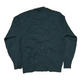 80/90’s Robert Bruce Teal Turquoise Knit Sweater - Large - 22" x 27"