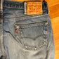 Levi 501 Denim Jeans - 34" x 33.5"