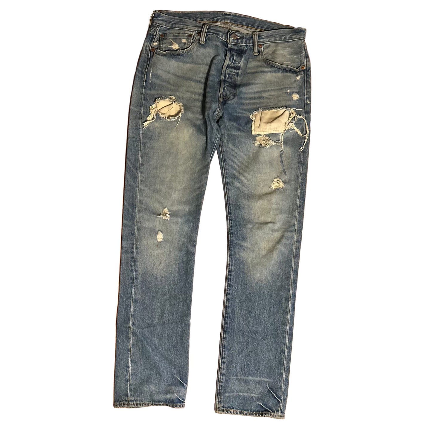 Levi 501 Denim Jeans - 34" x 33.5"