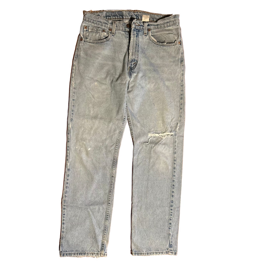 90's Levi 505 Denim Jeans - 33" x 29"