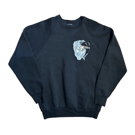 90's FOTL ADL Week's Creative Seminar Sixteen Phart Merch Black Crewneck - Medium - 20" x 27.5"