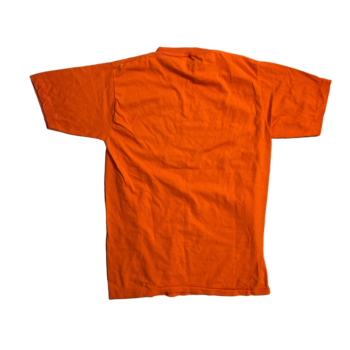 80's Sportswear Pirate Power Orange Tshirt - XSmall - 17" x 25"