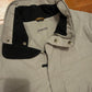 St John’s Bay Khaki Beige Zip Up Windbreaker Rain Jacket - XLarge - 26" x 28"