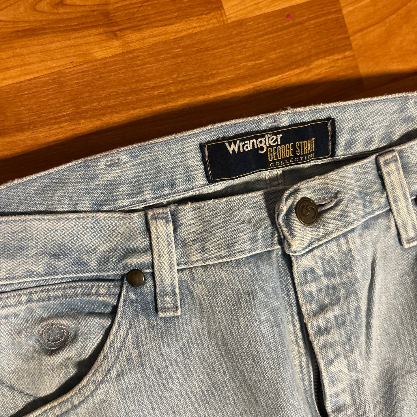 Wrangler George Strait Collection Denim Jeans - 30" x 30.5"