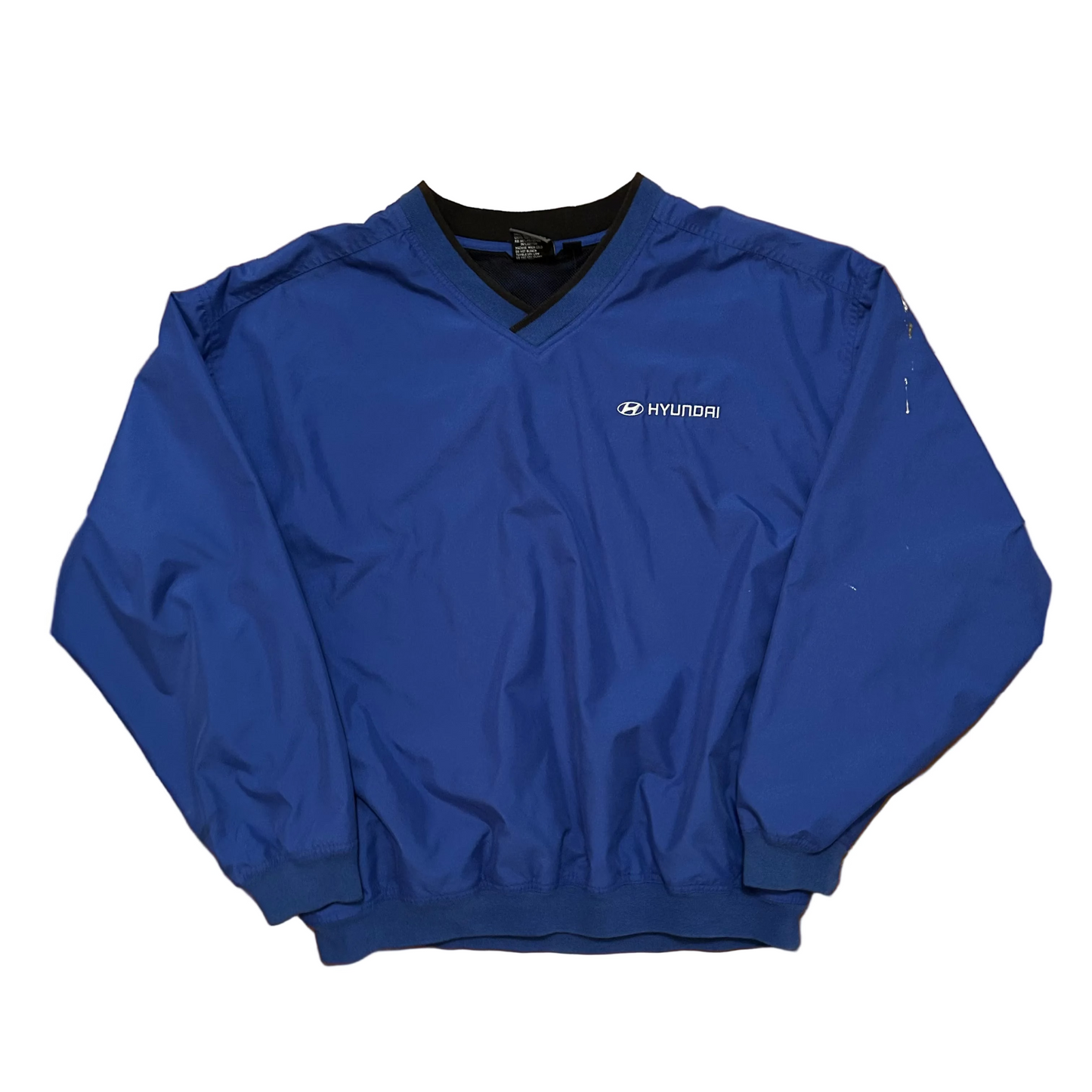 Hyundai Blue Windbreaker Pullover Jacket - XLarge - 26" x 29"