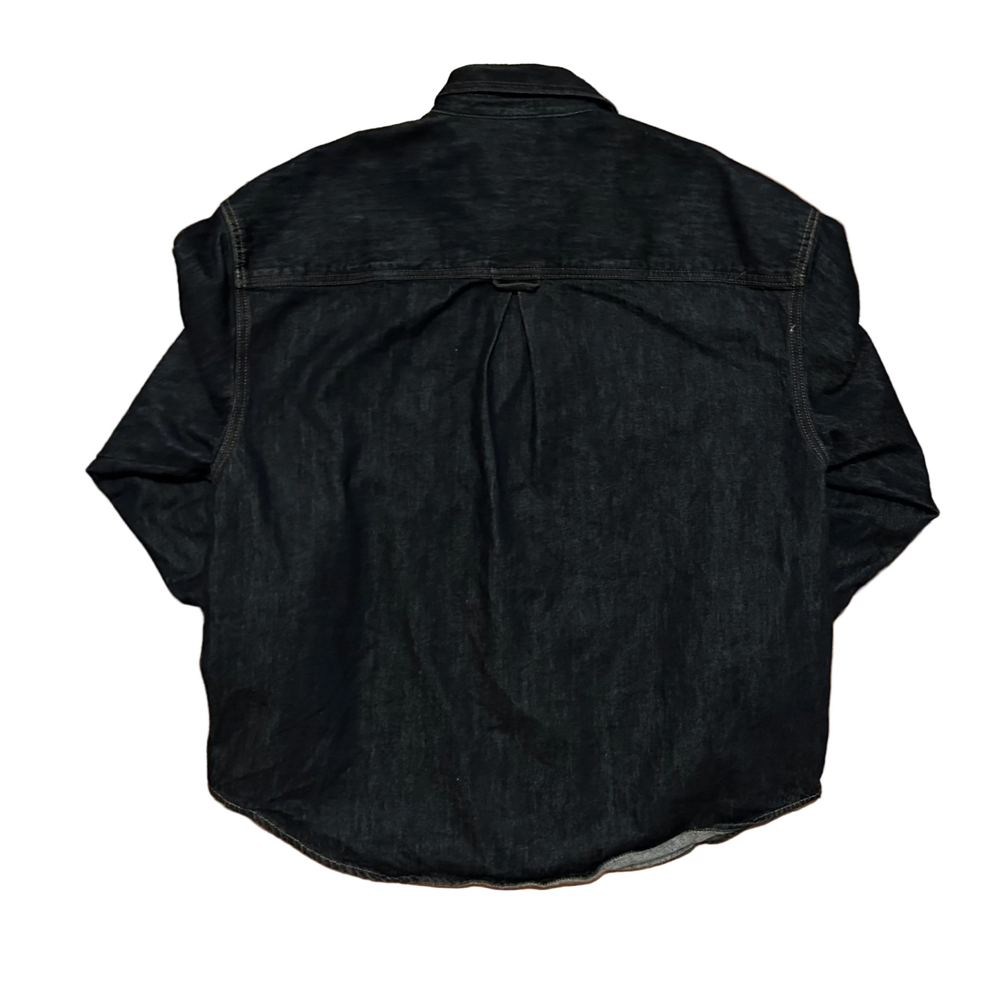 Old Navy Denim Dark Wash Blue Denim Jacket - XLarge - 24" x 30.5"