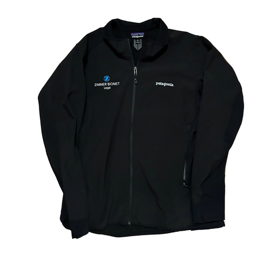 Phartagonia Polartec Zimmer Biomet Legal Black Zip Up Jacket - Large - 22" x 29"