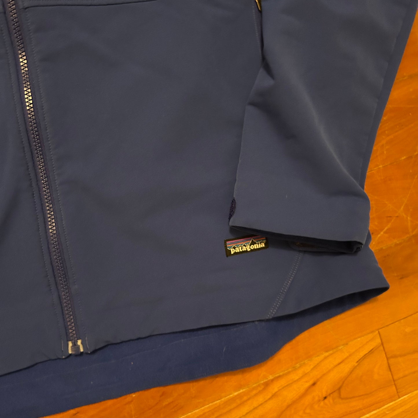 Phartagonia Primary Energy Blue Zip Up Jacket - XLarge - 25" x 30"