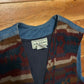 Arizona Patches Aztec Denim Vest - Small - 19" x 21"
