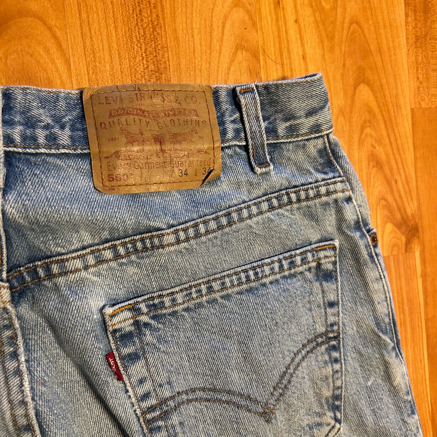 90's Levi 512 Denim Jeans - Tagged 14 Pet M - 30" x 27"