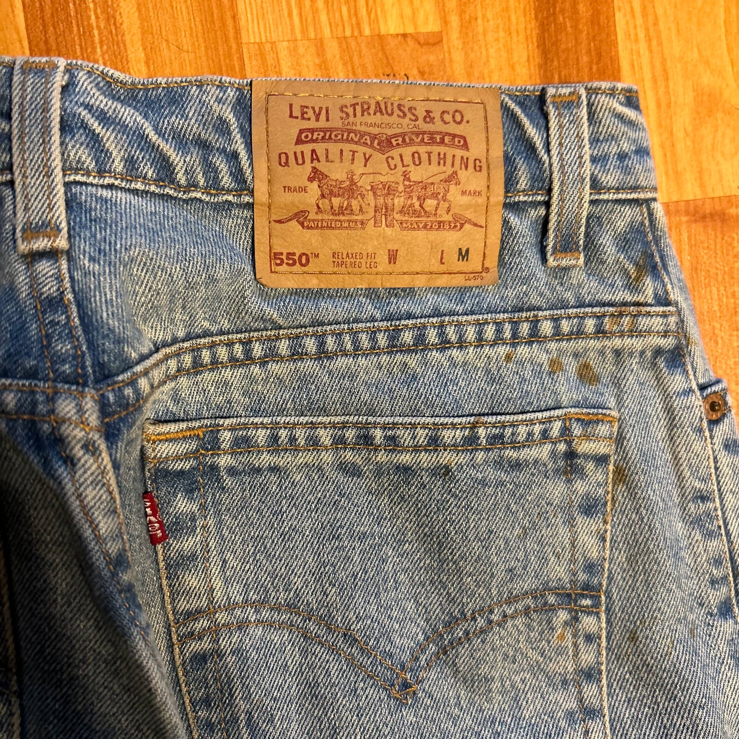 90's Levi 550 Denim Jeans - Tagged 12 Reg M - 32" x 31.5"