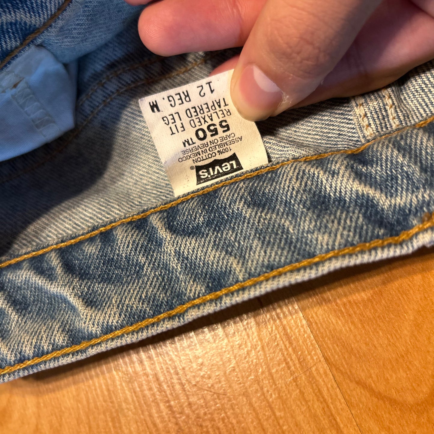 90's Levi 550 Denim Jeans - Tagged 12 Reg M - 32" x 31.5"