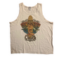 Gildan Liquid Sunset Lager White Tanktop Shirt - Large - 23” x 28”