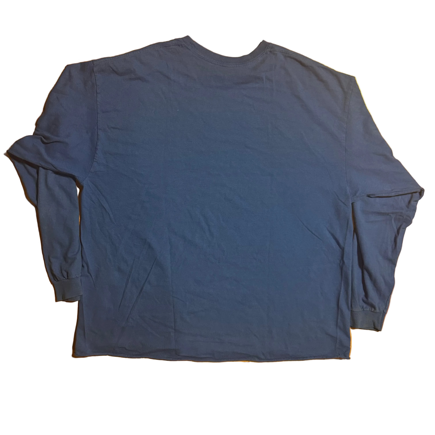 Blank Blue Longsleeve Shirt - Cropped XLarge - 26” x 28”