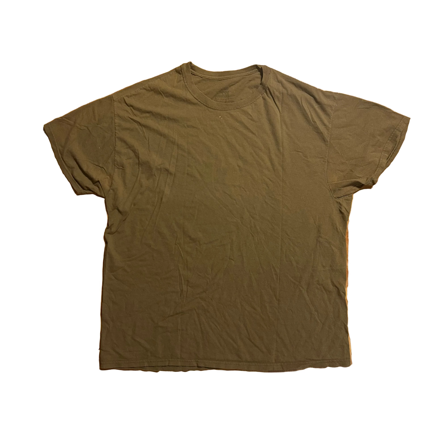 Hanes Comfort Soft Brown Blank Tshirt - Large - 23” x 28”