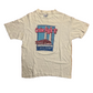 80/90’s Hanes Beefy St Ignace Michigan Cruise Night 1987 White Tshirt - Medium - 21” x 26”