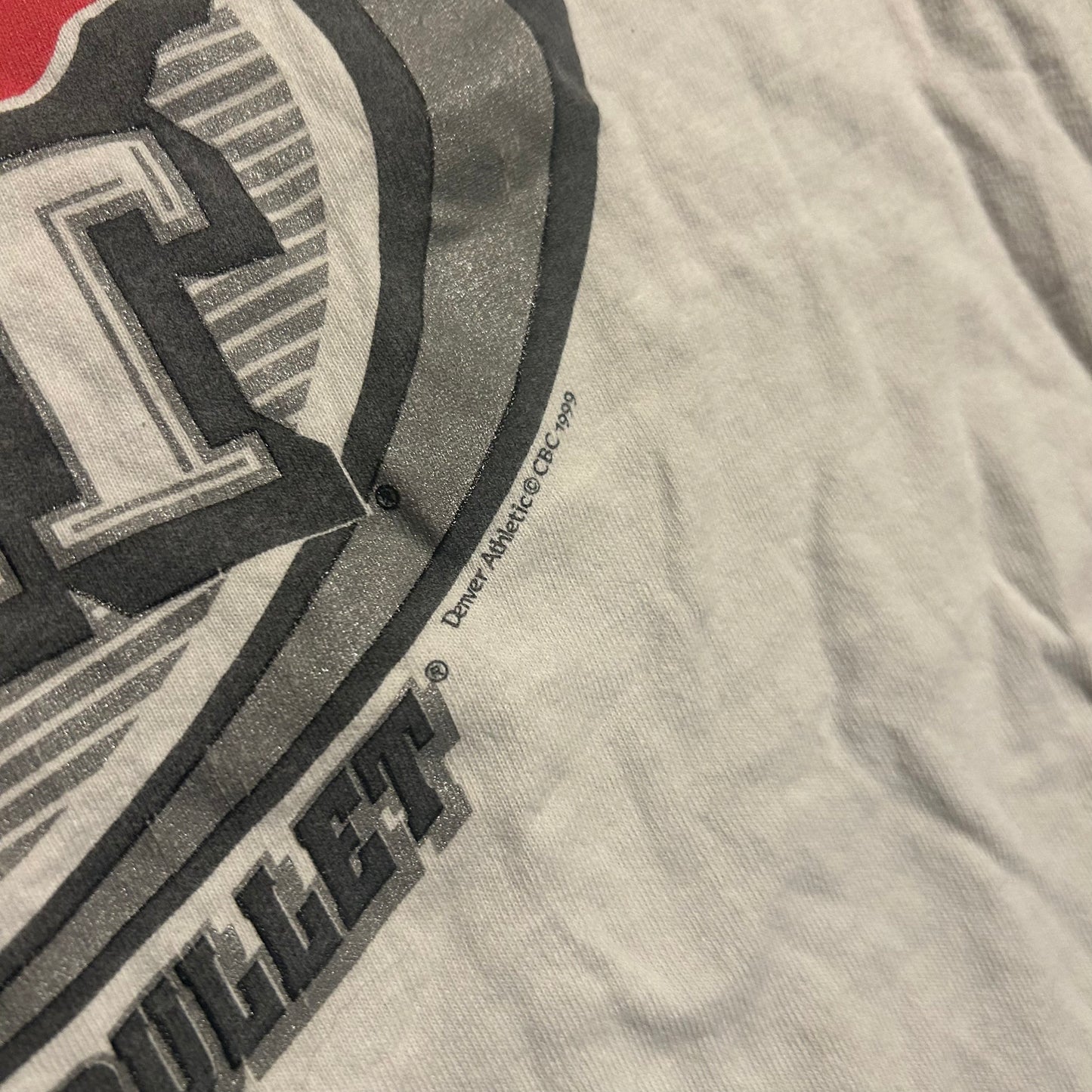 90/00’s FOTL Coors Light Silver Bullet Beer White Tshirt - Large - 22.5” x 28”