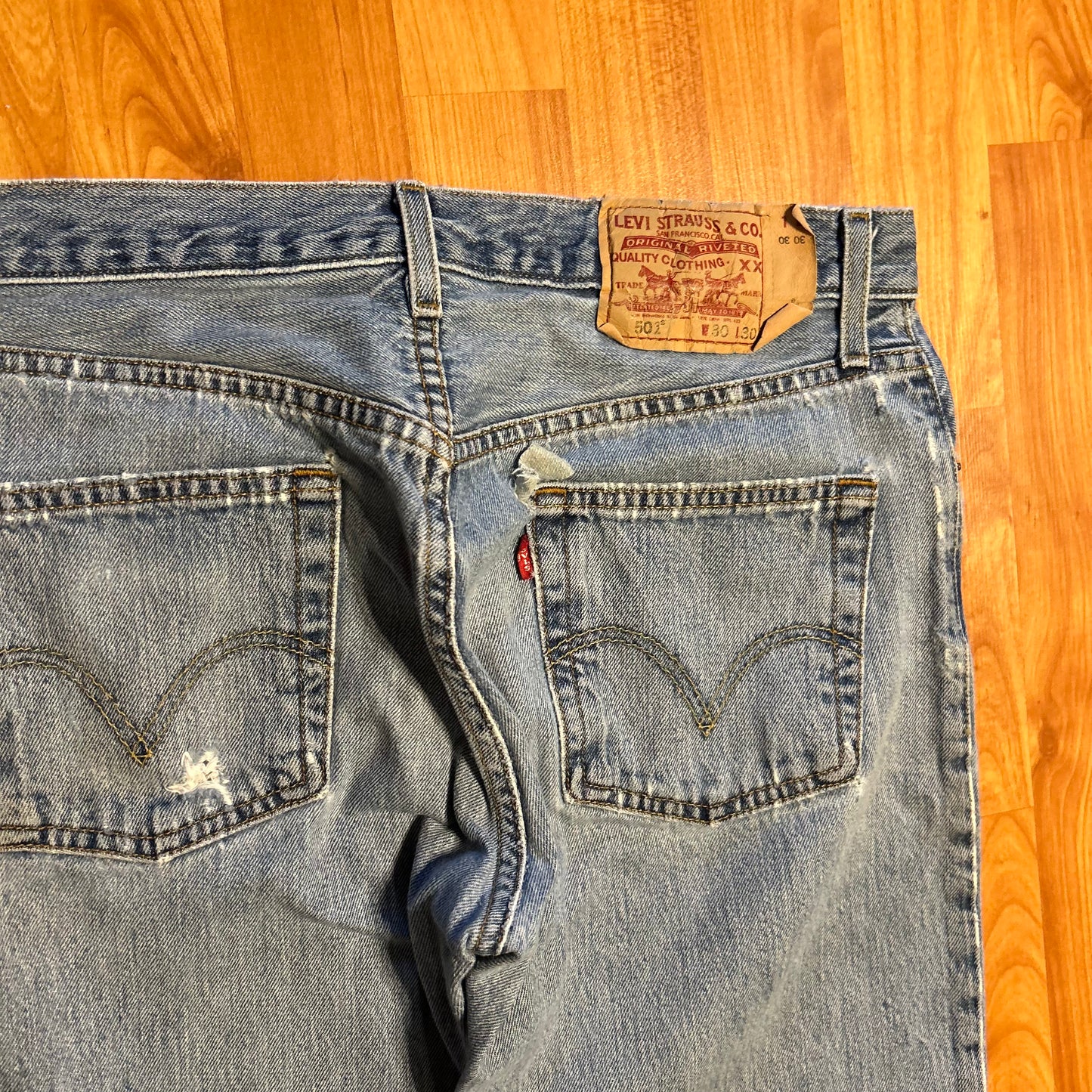Levi 501 Denim Jeans - 30" x 29"