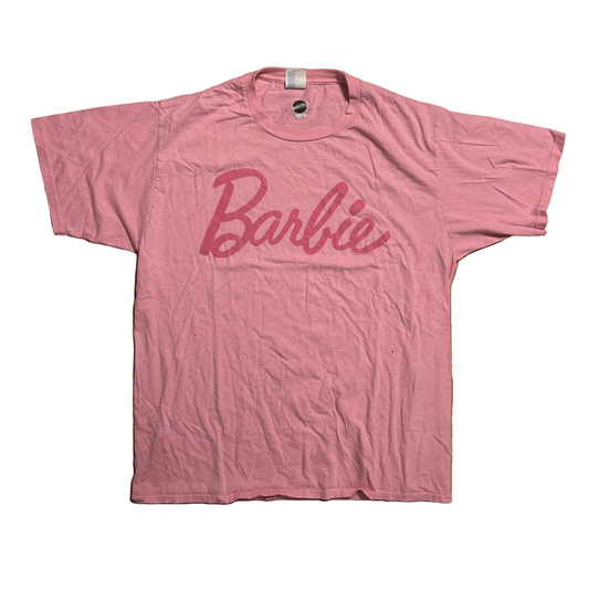 2019 Mattel Barbie Pink Tshirt - Medium - 21” x 27”