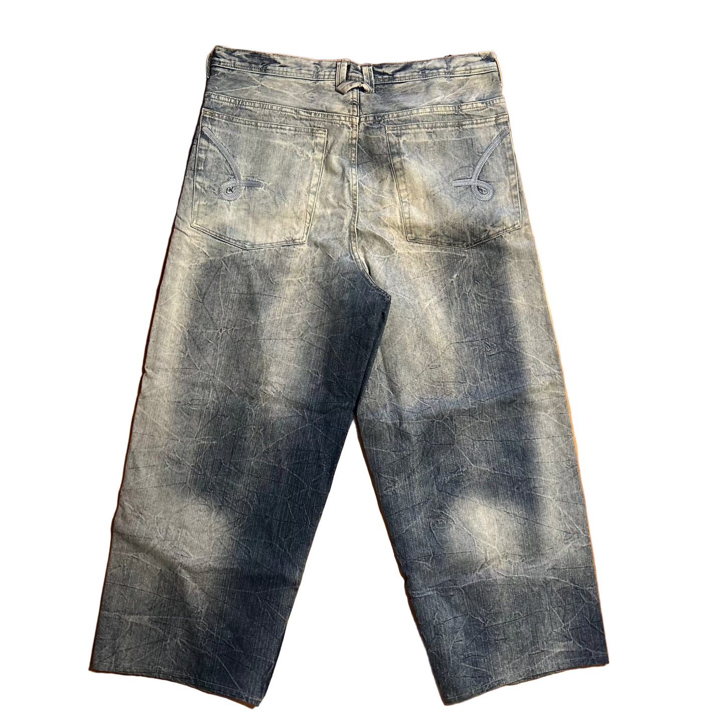 Jeanuin Bleu Denim Jeans - 40" x 28"