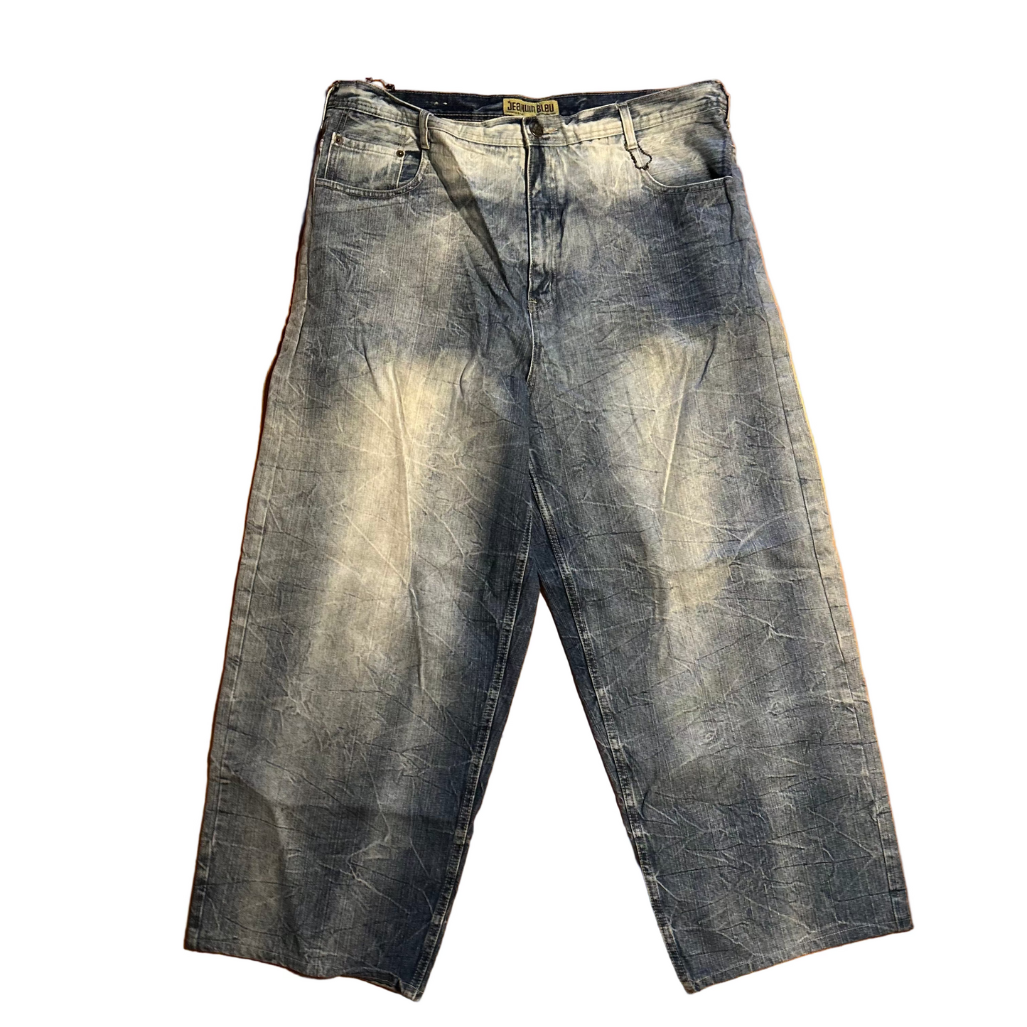 Jeanuin Bleu Denim Jeans - 40" x 28"