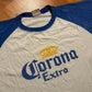 Fifth Sun Corona Extra White Blue Beer Tshirt - Large - 23” x 27”
