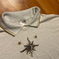 90’s FOTL Best Star Moon Collared White Sweatshirt Tshirt - Large - 23.5” x 28”