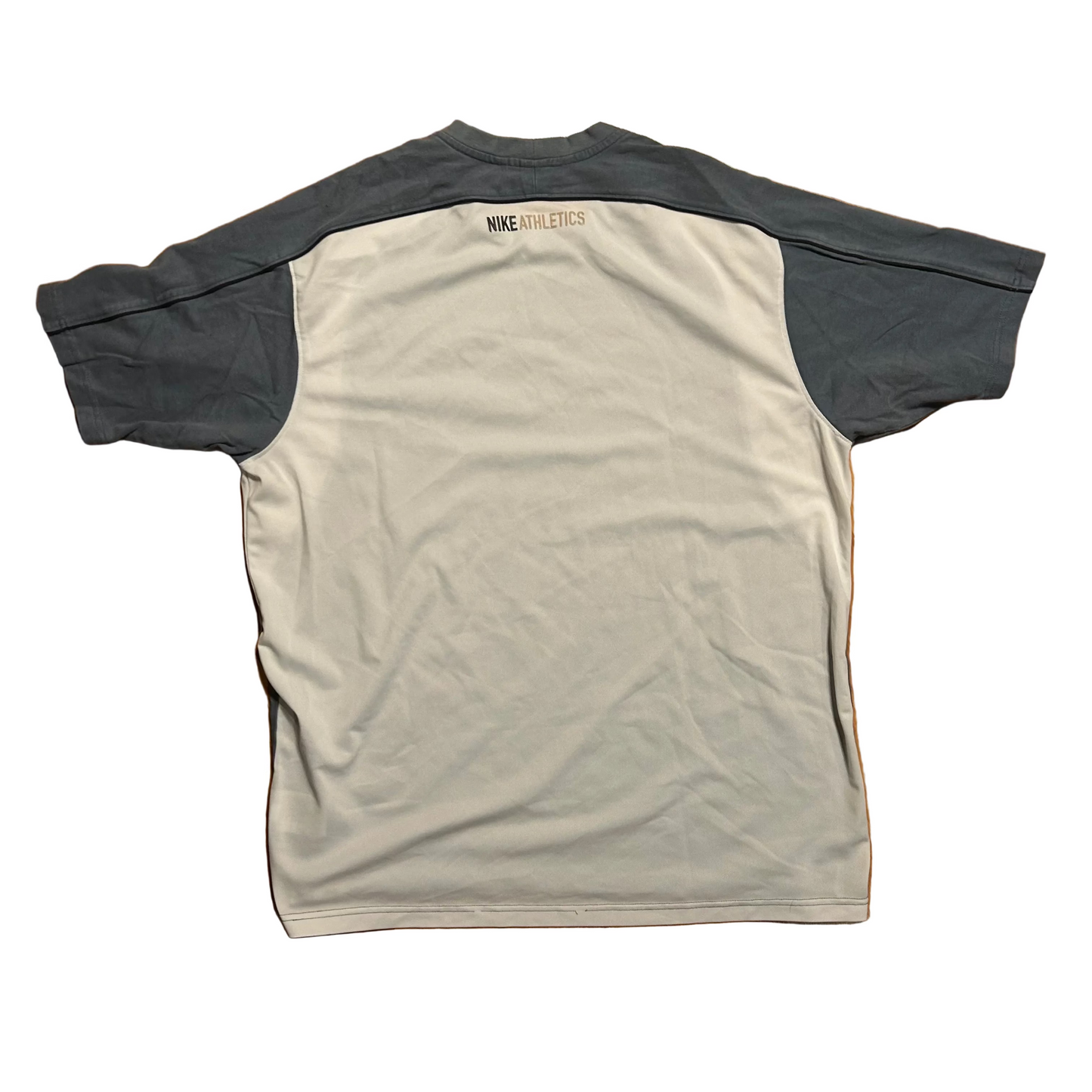 Nike Athletics White Grey Tshirt - XLarge - 24” x 30”