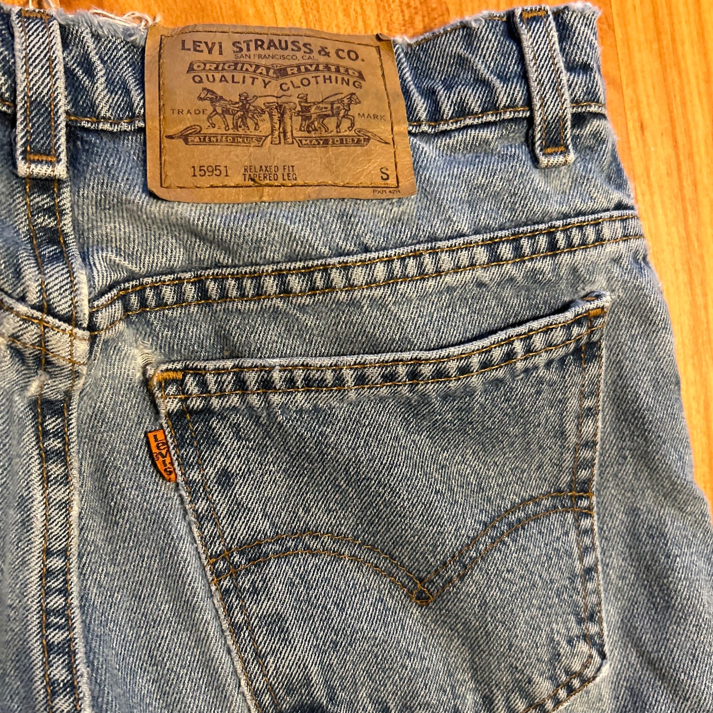 90's Levi Orange Tab 950 Denim Jeans - Tagged 12 Reg S - 30" x 28"