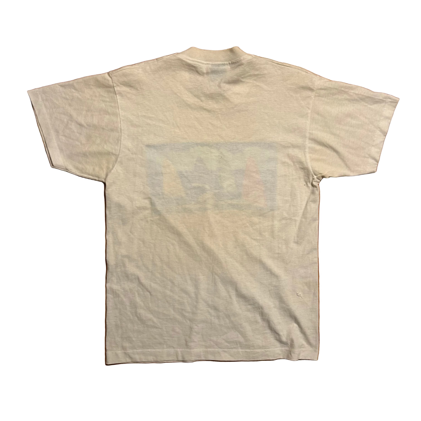90’s Screen Stars Best Sanibel Island Sailing White Tshirt - Medium - 20” x 29”