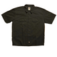 Dickies Blank Black Button Up Work Shirt - XLarge - 26” x 31”