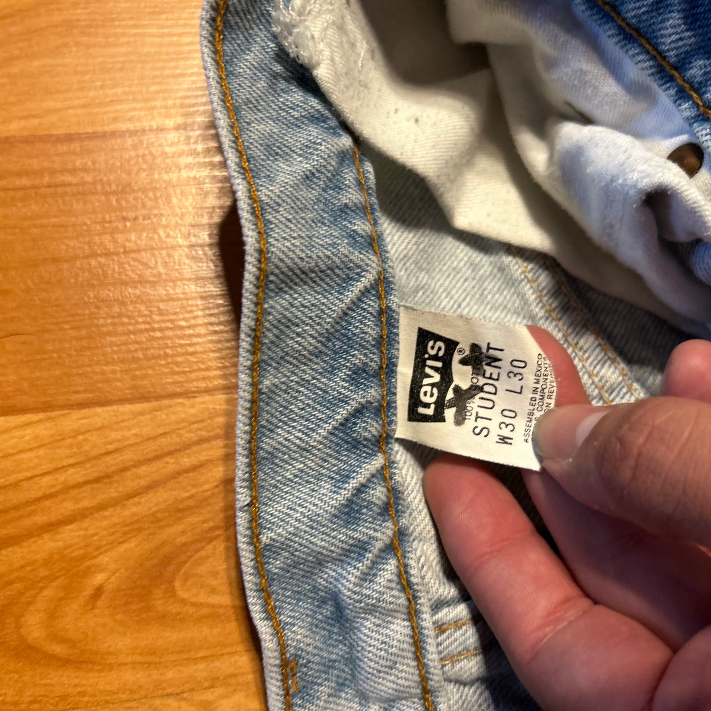 90's Levi Orange Tab 550 Student Denim Jeans - 28" x 29"