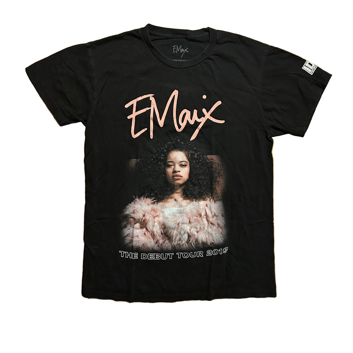 Ella Mai 2019 Debut Tour Black Music Tshirt - Small - 19” x 27”