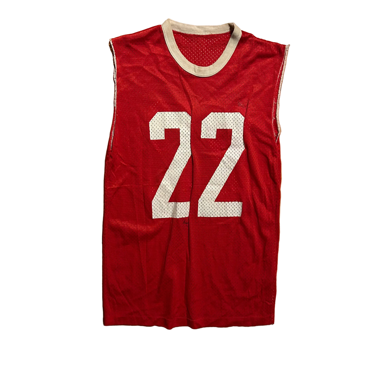 22 Red Basketball Jersey - XSmall - 17” x 27”
