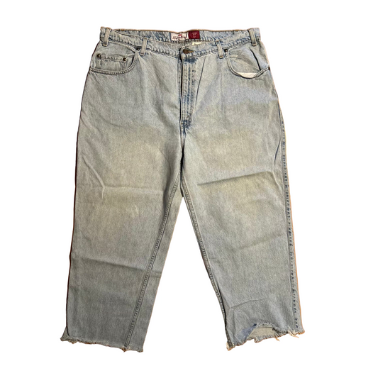 90's Levi Loose Fit 545 Chopped Denim Jeans - 39" x 24.5"