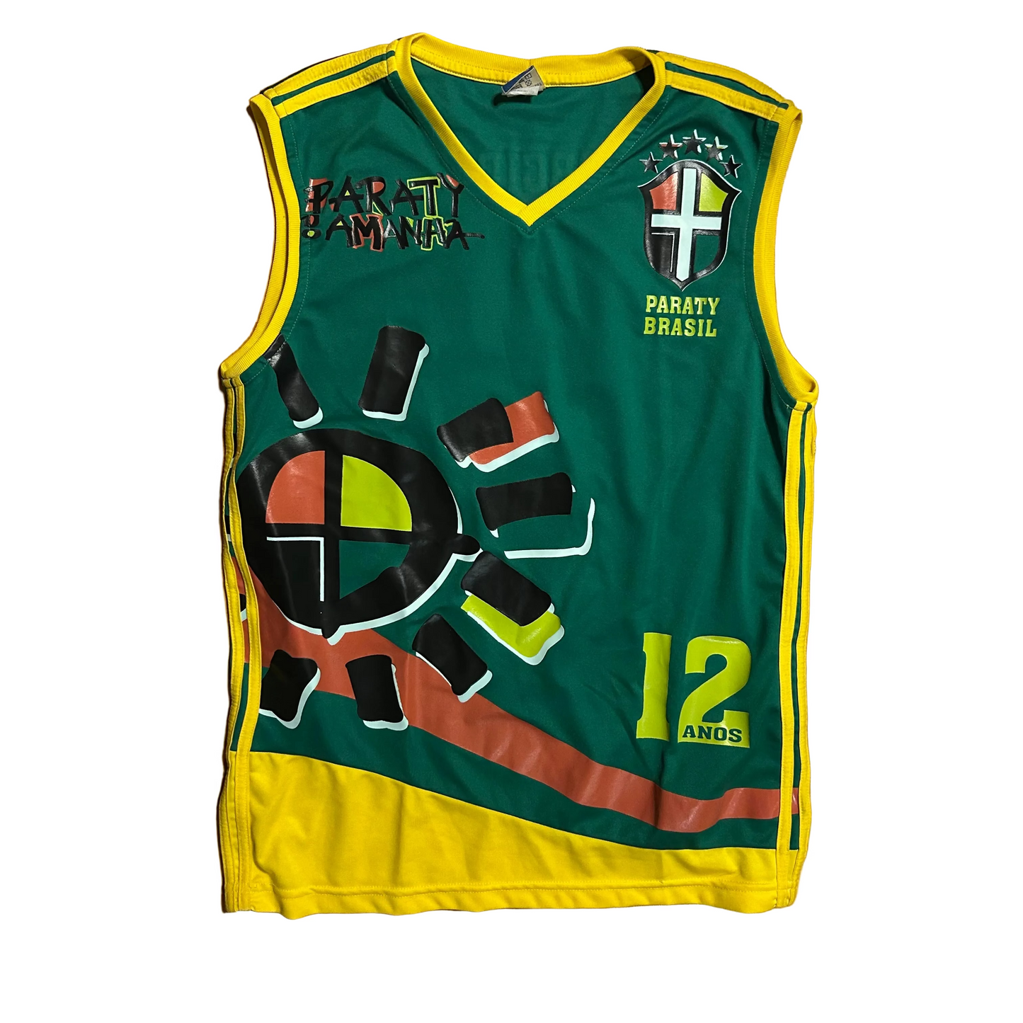 Baboo Shop Paraty Brasil Green 12 Jersey Shirt - Small - 18.5” x 27”