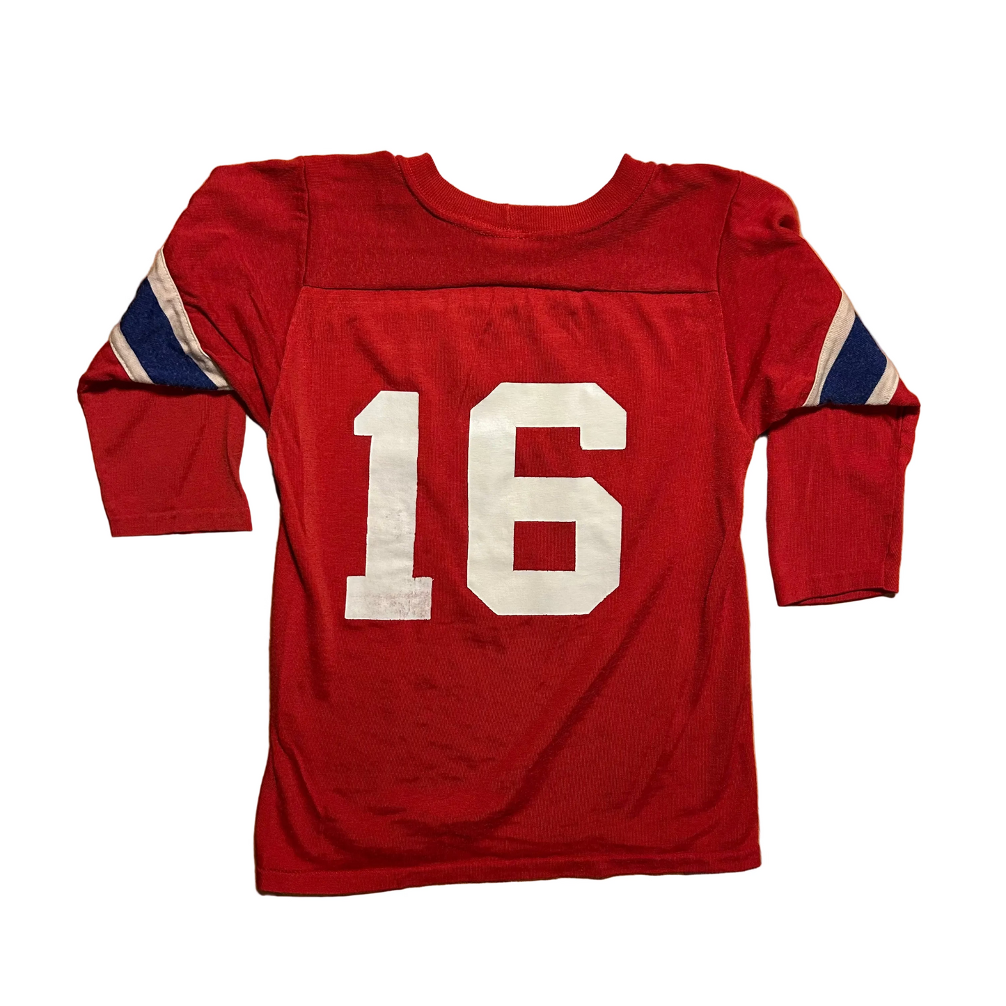 80/90’s Sears Rawlings NFL 16 Jersey Kids Half Sleeve Shirt - XSmall - 16” x 22”