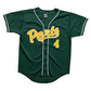 Stockton Ports MiLB 4 Green Baseball Jersey - Large - 23” x 28”