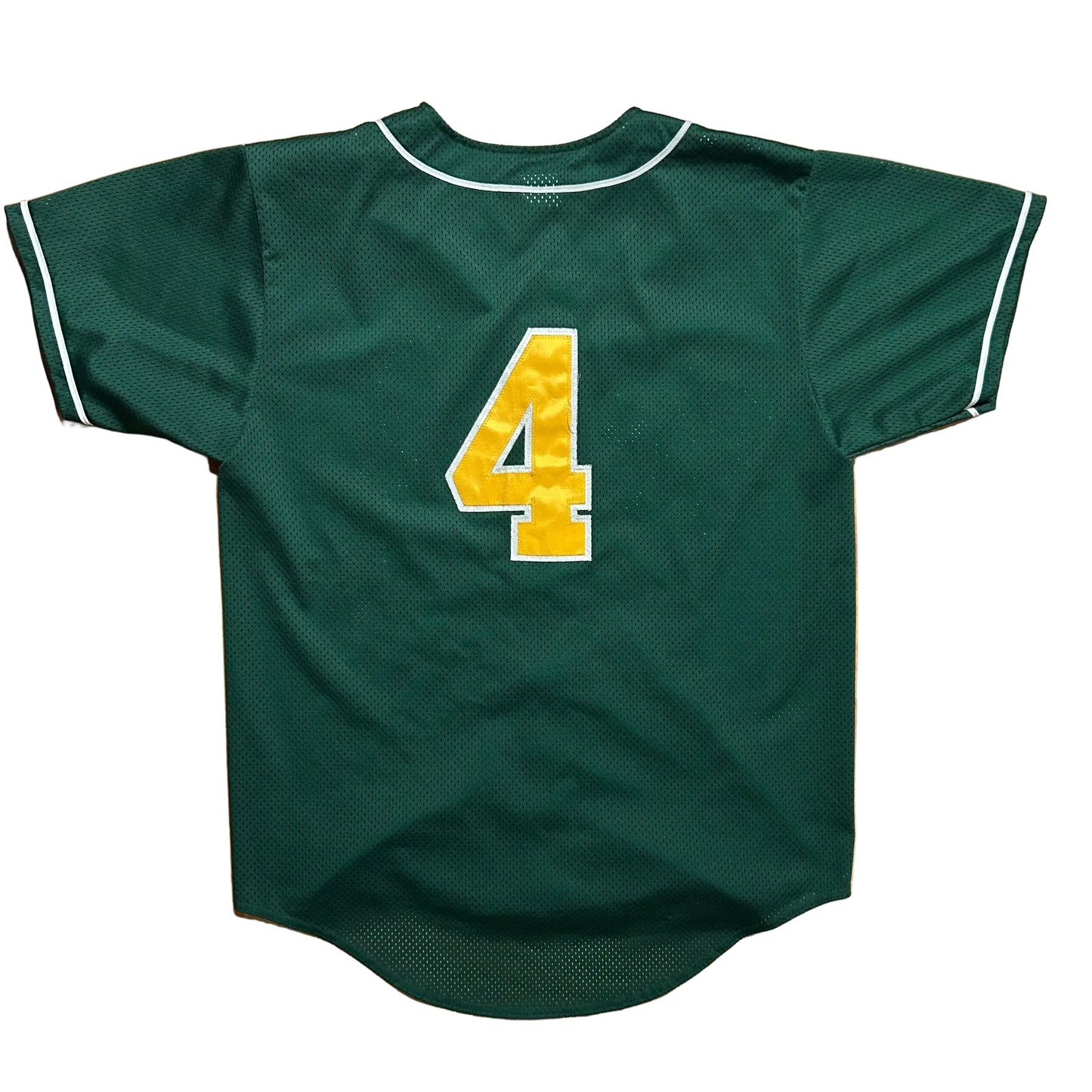 Stockton Ports MiLB 4 Green Baseball Jersey - Large - 23” x 28”