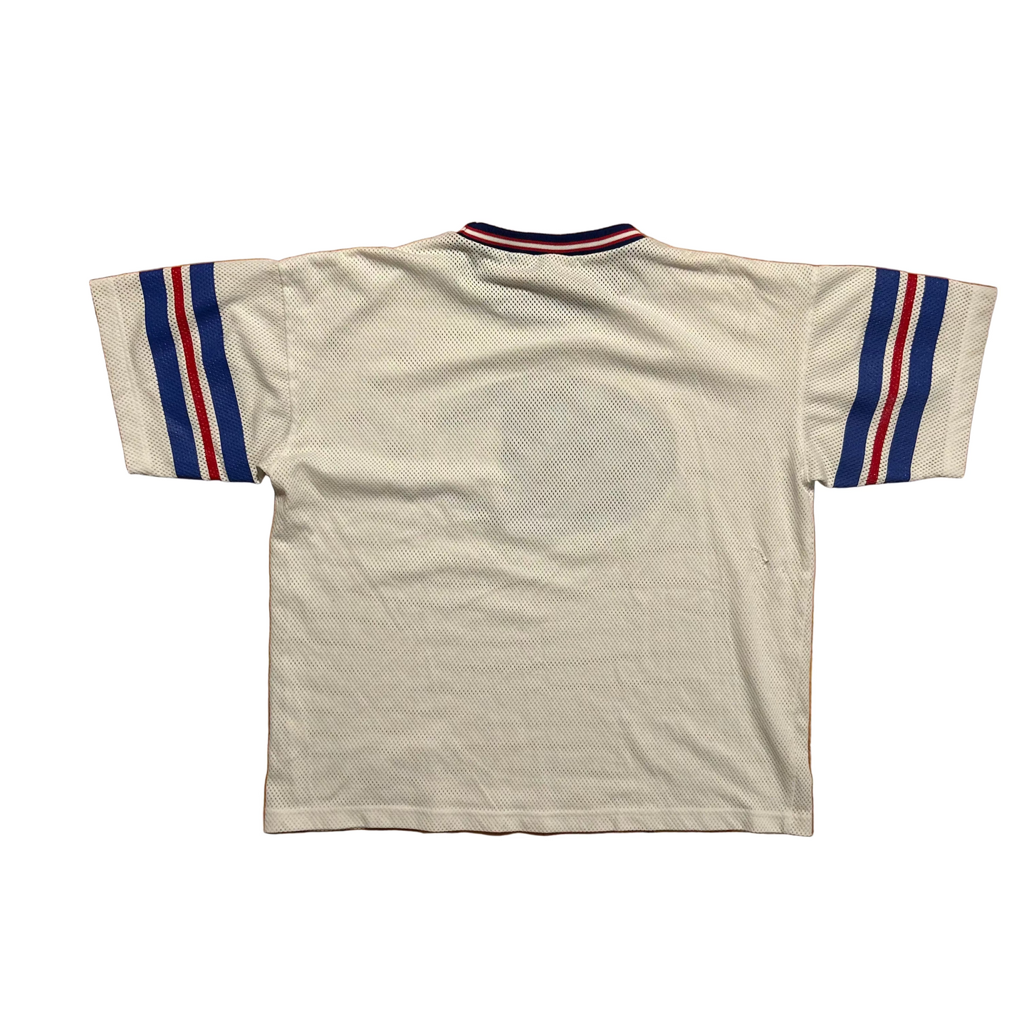 90’s Champion White Jersey Shirt - Boxy Large - 23” x 25”