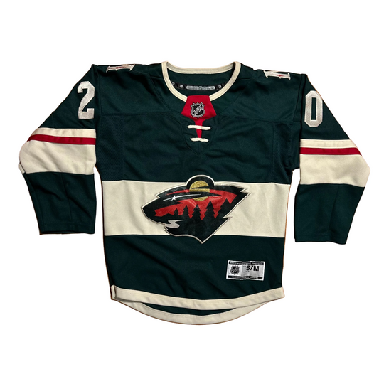 NHL Minnesota Wild Ryan Suter 20 Hockey Jersey Shirt - Small - 18.5” x 23”