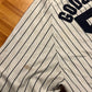 80/90’s Russell Athletics New York Yankees Godzilla 55 Hideki Matsui MLB Baseball Jersey Shirt - XLarge - 28” x 35”